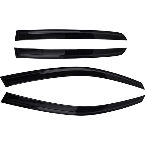 4PCS Window Rain Guards Wind Deflectors for VW GOLF MK6 08-12 (1/5)