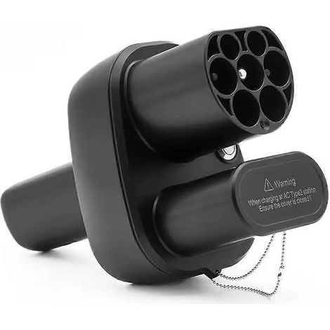 Convertisseur CCS2 vers NACS, adaptateur combiné CC/CA, 250 kW, compatible avec tous les modèles de voitures, courant maximum 250 V 32 A, câble de charge pour véhicule électrique. (1/5)