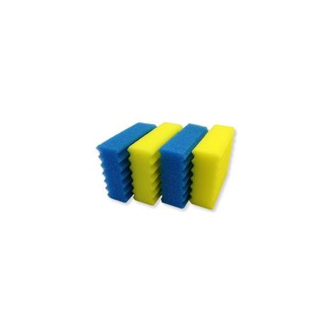 Set of 4 filter sponges for CBF-350 biological filter – Coarse and fine density – Optimizes pond filtration (1/5)