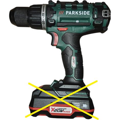 Perceuse sans fil PABS 20- Li X20V dans une mallette de transport (sans batterie ni chargeur) (1/5)