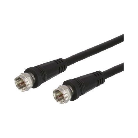 Prolongateur Satellite type "F" noir mâle/mâle 75 cm - SEDEA - 944250