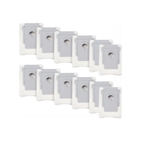 Packung mit 12 umweltfreundlichen Einweg-Staubbeuteln für iRobot Roomba Staubsaugerroboter der Serien I7/i7/e5/e6/s9, Zeuxo-AquaForge (1/3)