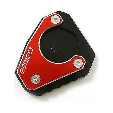 Für Bmw G310gs G 310 Gs G 310gs 2017-2022 Motorrad CNC Kickstand Extension Pad Fuß Seitenständer Vergrößerungsplatte Zubehör--rot-G310GS