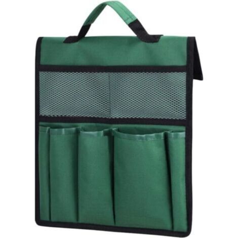 Sac à outils pliable pour genouillère de jardin avec poignée Oxford organisateur de rangement de jardinage étanche outil de jardinage à main rangement tabouret pochette sac fourre-tout sac de transpor (1/4)
