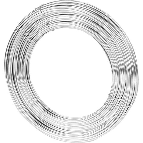 1 Rouleau Fil Acier Inoxydable 1,5mm,30M Flexible Treillis Jardin,Sculpture DIY,Clôture Extérieur