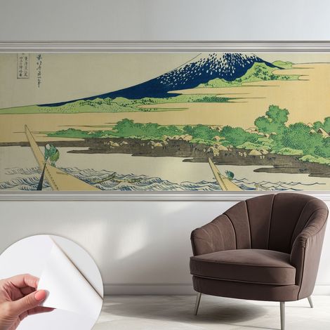 Fotomurale adesivo stickers - murali decorativo - soggiorno moderno - effetto realistico - Panorama montano 250x104 cm (1/5)
