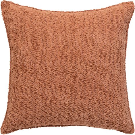 Soana terracotta Gänseblümchen-Kissen 45x45cm - Atmosphera créateur d'intérieur (1/5)