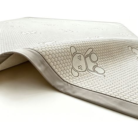 Nouveau tapis de lit rafraîchissant 2026 avec motif ours mignon – surmatelas d’été doux et frais pour lit 1 ou 2 personnes, plusieurs tailles disponibles (1/5)