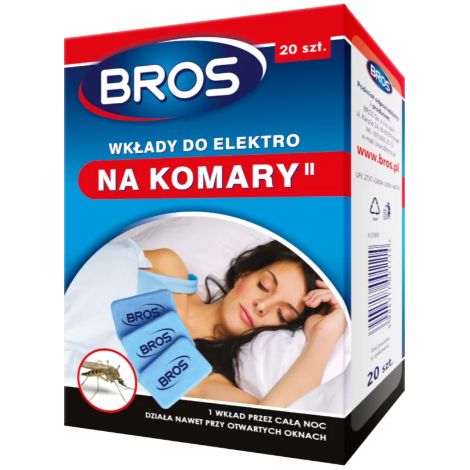 BROS 20 PIEZAS DE REPUESTO DE ELECTROMOSQUITOS PARA NIÑOS