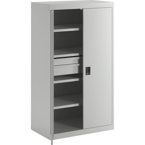 LISTA, Armoire pour charges lourdes, 3 tablettes, 2 tiroirs, (1/5)
