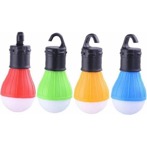Lanterne suspendue de camping portable, lampes à LED à la lumière douce, lampe de bulbe pour la pêche en tente de camping, lumières (1/4)