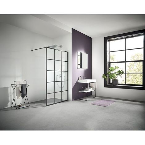 Kermi WALK-IN XD WW1 1100x 2000 BV: 1080-1100 SWS ESG klar Clean