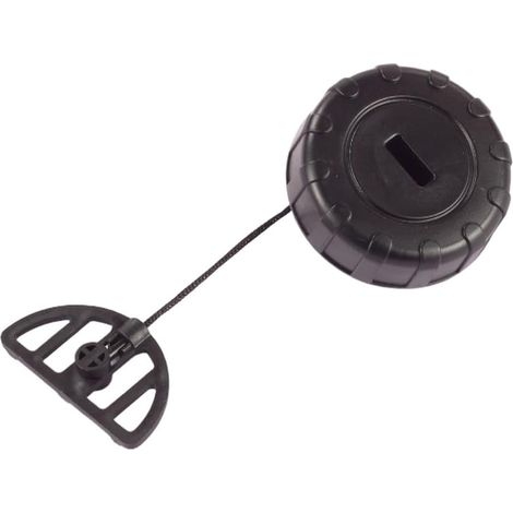 Bouchon de réservoir de carburant de rechange pour tronçonneuse MS170 MS180 017 018 11303500500 1130 350 0500, bouchon de carburant en plastique noir 40 x 16 mm pour MS170C MS180C (1/5)
