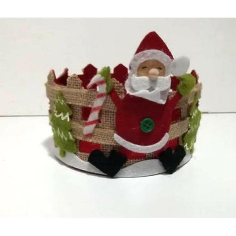 Sottobottiglia di Natale da tavola natalizia Regalo per addobbi portabottiglia natalizio (1/5)