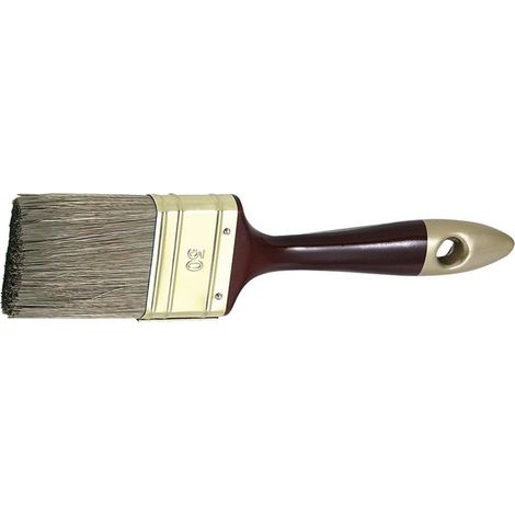 Pinceau à lasure 3 pouces 70mm mélange foncé MS Artisan - 56970 (1/2)