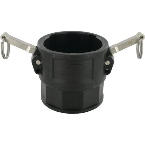 Camlock Tipo D 3" rosca hembra polipropileno ARAG 18109D