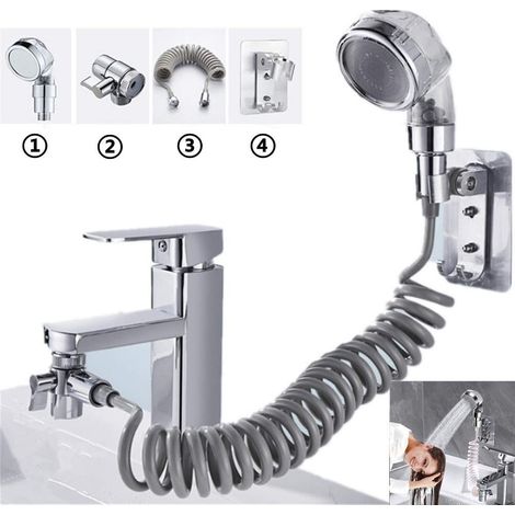 Kit Douche Externe Double Commande 3M Retractable Support (1/5)