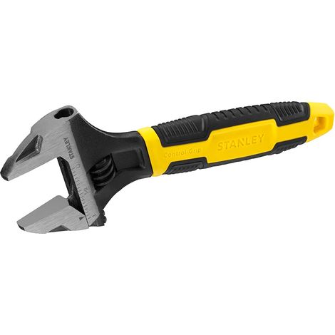 Stanley Adjustable Wrench 6in / 150mm Max Steel Control Grip STA090947 0-90-947