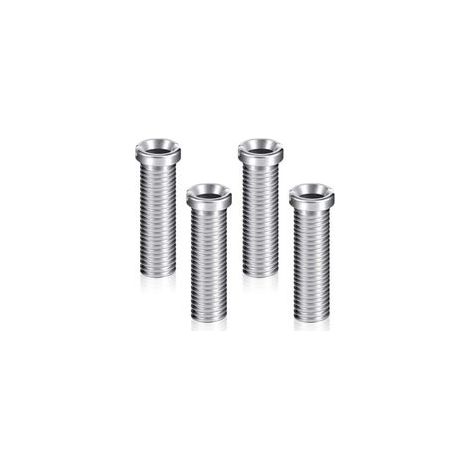 4 Vis de Panier d'Évier 45 mm Vis de Bonde en Acier Inoxydable Accessoires de Fixation Vis de Boulon d'Évier Vis de Bouchon de Crépine de Panier d'Évier pour Cuisine Lavabo