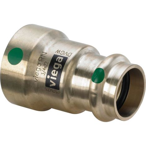 Viega Profipress Megapress raccordo di transizione, DN 20, d 22mm bronzo al silicio modello 4213.2, 736279