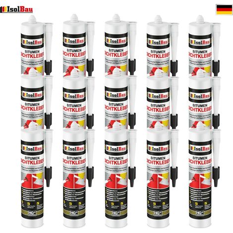 Bitumenkleber 15 x 310 ml Dachdichtstoff Bitumen Dichtmasse Schindelkleber (1/5)