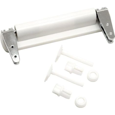 MAURER kit bisagra asiento wc maurer caida amortiguada , Kit bisagra.- Para asiento wc maurer caida amortiguada.- Incluye anclajes.- Bisagra realizada en metal