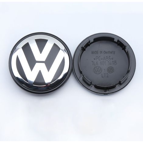4-teiliges Set 70-mm-Radkappen für Volkswagen, Felgenkappen mit Logo, Autotuning-Zubehör