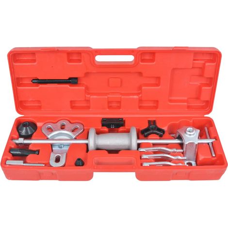 INLIFE Outils de voiture coulissants à 9 voies 17 pcs (1/5)