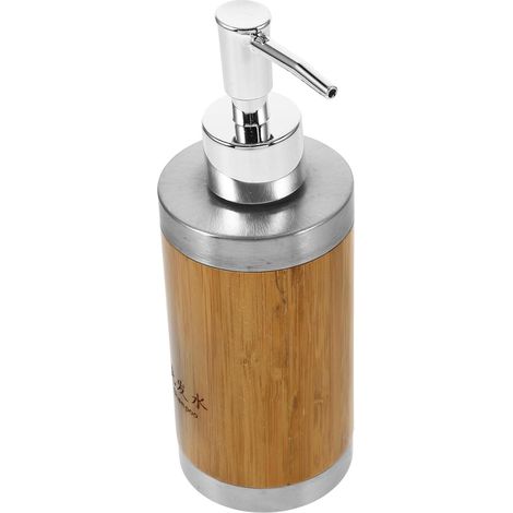 Flacon distributeur à pompe de 250 ml pour savon liquide rechargeable (1/5)
