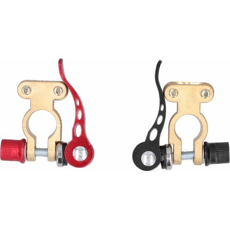 Pinces de bornes de batterie, 2 pièces, connecteur d'arrêt à déconnexion rapide pour tracteur UTV de bateau 12V 6V 24V. (1/5)