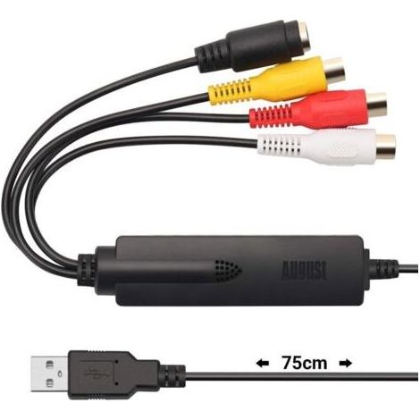 USB Digital-zu-Analog-Audio-Video-Konverter - Software zur Konvertierung von Videorecordern und Camcordern (1/4)