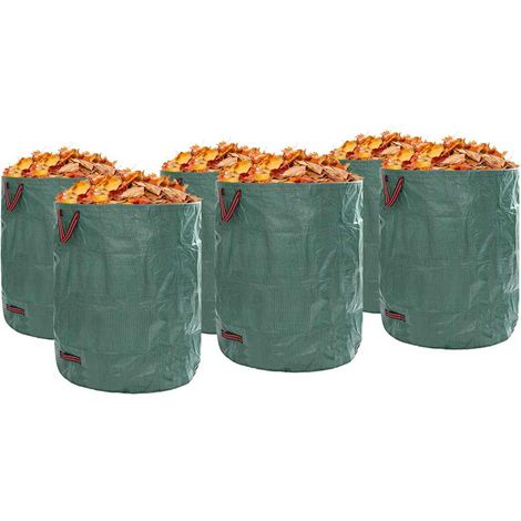 Sacs à Déchets de Jardin 12 pcs Vert 79 x 79 x 99,5 cm CFW527544 (1/5)