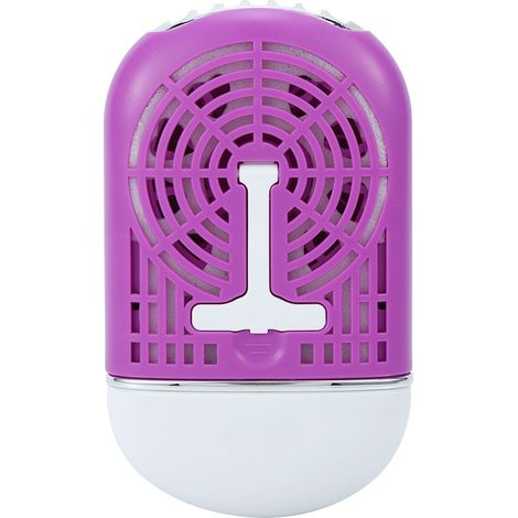Mini ventilateur USB portable, climatiseur, colle pour extensions de cils à séchage rapide, outil violet (1/5)