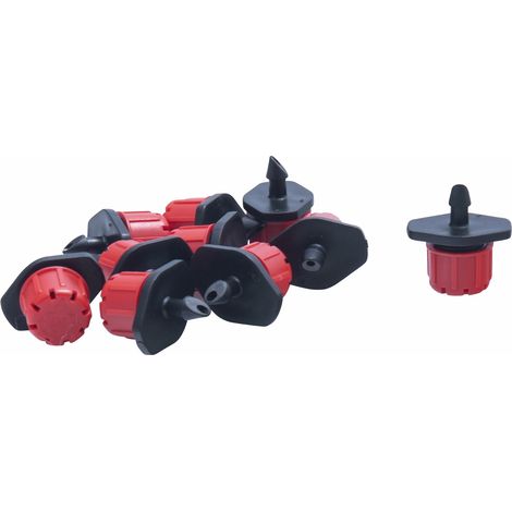 Goutteur Réglable Lot De 10 Pièces 0 à 80 Litres/heure - Rain