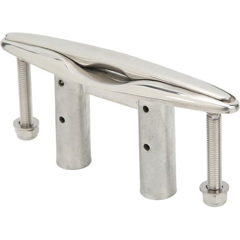 6-Zoll-Bootsklampe aus Edelstahl 316, robuste Marine-Dockklampe mit Sicherheitsmuttern für Yachten (1/5)