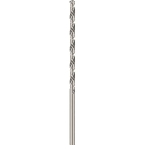 Bosch 1x Trapano a colonna PRO Metallo HSS-G lungo (per metalli non ferrosi, acciaio, Ø 5,00 mm, Accessori professionali Trapano/Avvitatore)