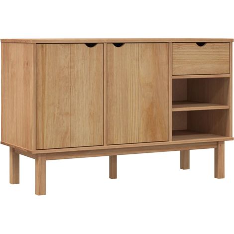 vidaXL Buffet OTTA 114x43x73,5 cm Massivholz Kiefer