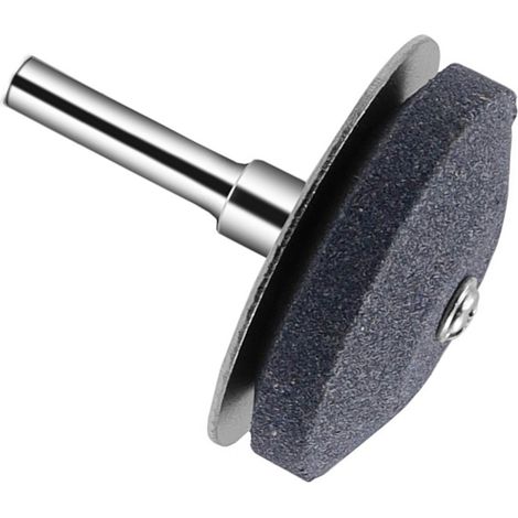Affûteur universel pour lames de tondeuse à gazon – Roue de meulage pour perceuse à main, diamètre 6,35 mm (1/4 po) – Multicolore (1/4)