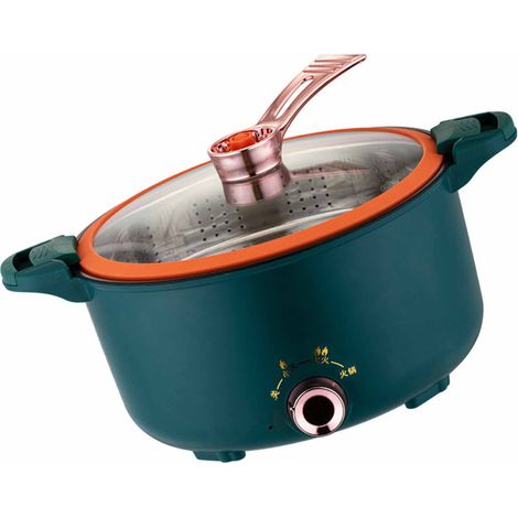 Marmite électrique multifonction cuiseur de nouilles grande capacité poêle à fondue antiadhésive (1/5)