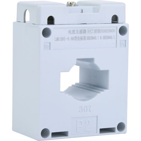3 Supports BH 0.66 30φ Fixation Plastique Ignifuge Transformateur de Courant 0.66KV Classe 0.5 50-60Hz (20/5) (1/4)