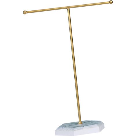 Support bijoux métallique élégant pour boucles d'oreilles et colliers, coiffeuse de chambre pour la maison, la cuisine et le bureau (1/5)