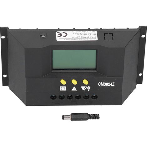 Régulateur Solaire PWM Intelligent 20A 12V/24V pour Panneaux Photovoltaïques (1/5)