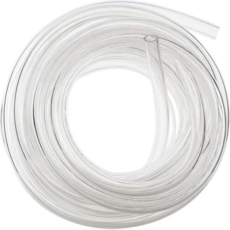 Tuyau flexible en PVC transparent de qualité alimentaire, 8 mm x 11 mm, 5 m, pour eau et air (1/5)