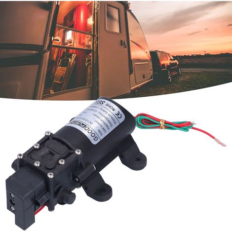 Pompe à diaphragme auto-amorçante 12V 70W pour arrosage jardin et lavage voiture (1/5)