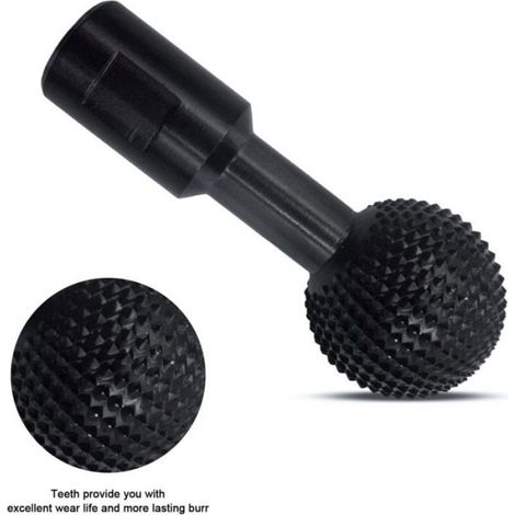 Fraise Rotative - Tête De Meulage 14 Mm - Pour Meuleuse D'Angle 115 125 Mm - Travail Du Bois Et Matériaux Non Ferreux - Lot De 1 (1/5)