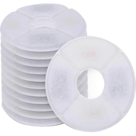Lot de 12 filtres de rechange pour fontaine à eau pour chat (1/5)