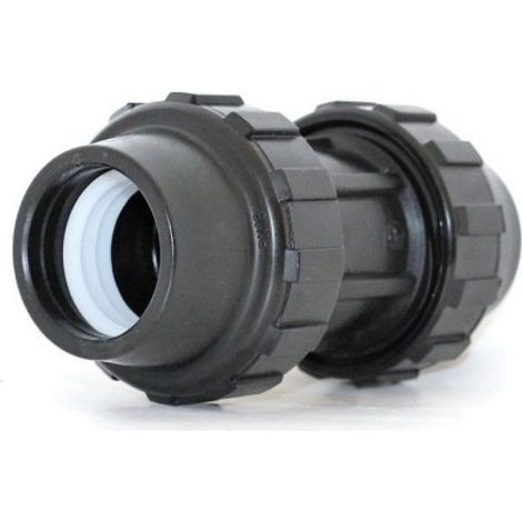 Manguito Riego Recto 40Mm Igual Fitting Polipropileno (1/2)