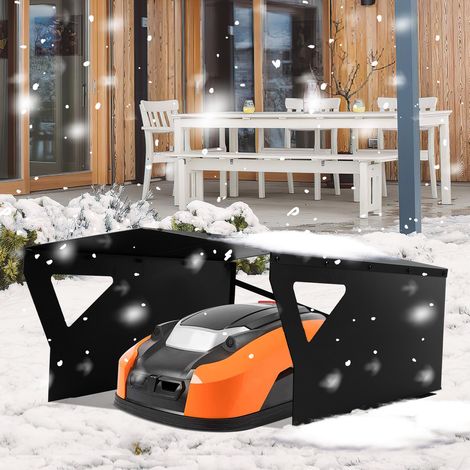 Wolketon Rasenmäher Garage Mähroboter Dach Gartengeräte 786034CM Rasenroboter Schuppen