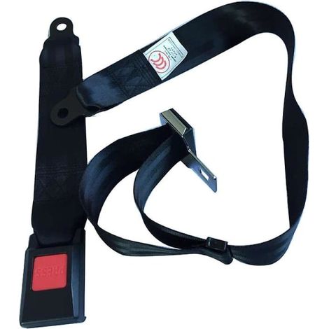 Ceinture de sécurité deux points réglable pour véhicule, harnais de ceinture à dégagement facile, remplacement pour passager pour voiture, camion (1/5)