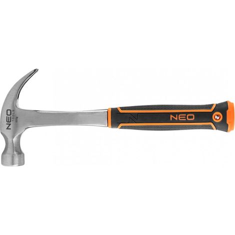Marteau de charpentier NEO 600 g - Enfonçage précis des clous, construction monolithique (1/3)